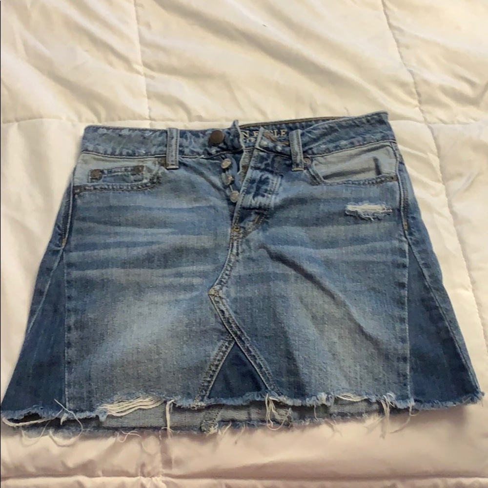 jean skirt